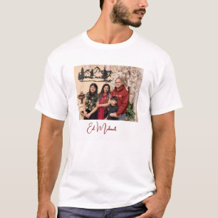 Camiseta Regalo Personalizado De Familia Linda Desde