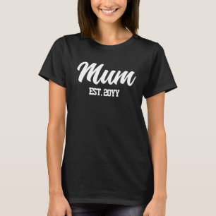 Camiseta Regalo personalizado de Mamá personalizado de Año 