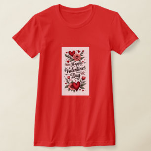 Camiseta Regalo personalizado del Día de San Valentín