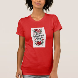 Camiseta Regalo personalizado del Día de San Valentín
