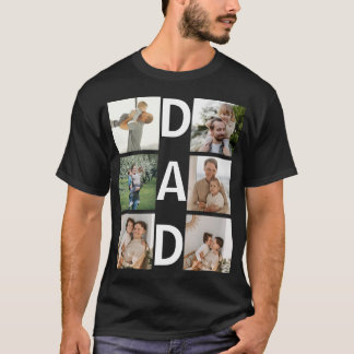 Camiseta Regalo personalizado del Día del Padre con foto de