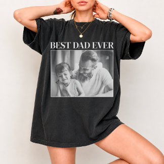 Camiseta Regalo personalizado Día del Padre 2026 Foto Perso