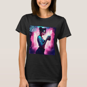 CAMISETA REGALO PERSONALIZADO(NOMBRE)MEME CAFÉ CAOS