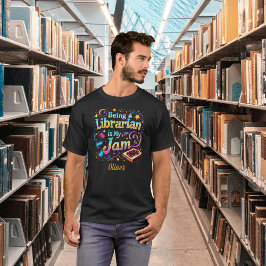 Camiseta Regalo personalizado para bibliotecarios