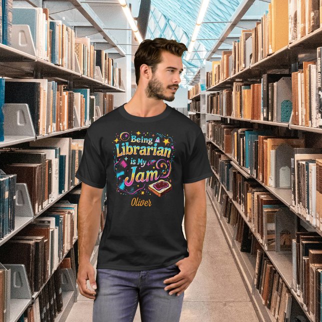 Camiseta Regalo personalizado para bibliotecarios (Subido por el creador)