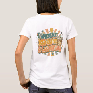 Camiseta Regalo personalizado para maestro retro con café h