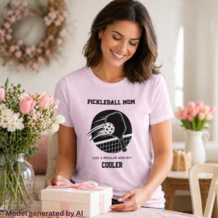 Camiseta Regalo personalizado para mamá fanática de Pickleb