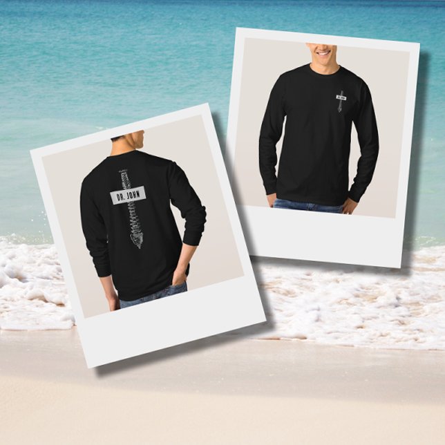 Camiseta Regalo personalizado para quiropráctico, Médica de (Subido por el creador)