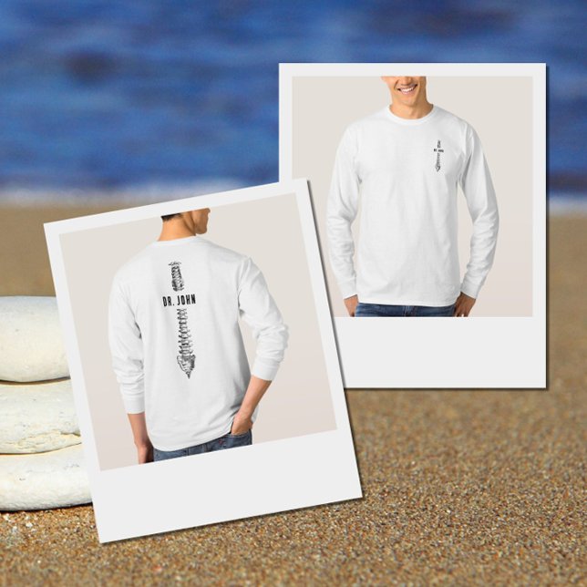 Camiseta Regalo personalizado para quiropráctico, Médica de (Subido por el creador)