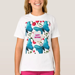 Camiseta Regalo personalizado y hecho a medida de mariposa 