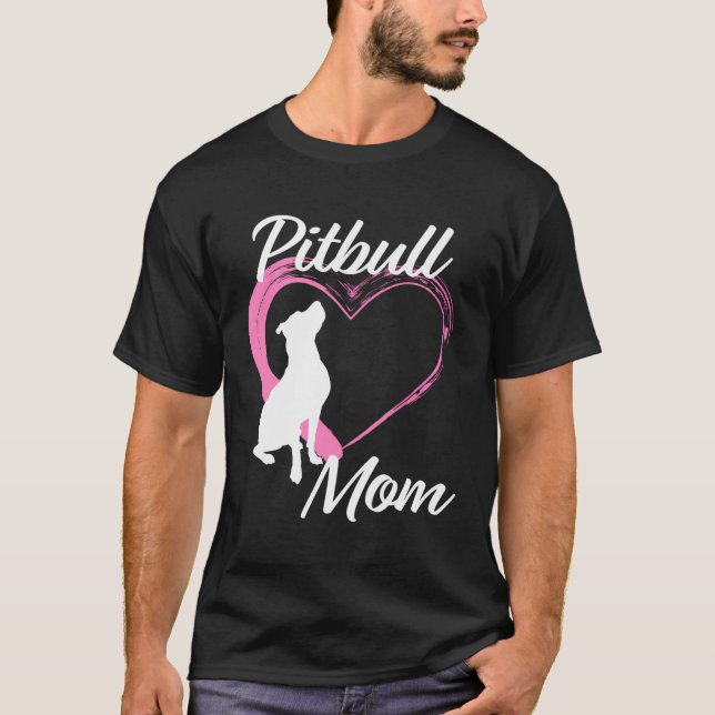 Camiseta Regalo Pitbull Para Los Amantes De Pitbull (Anverso)