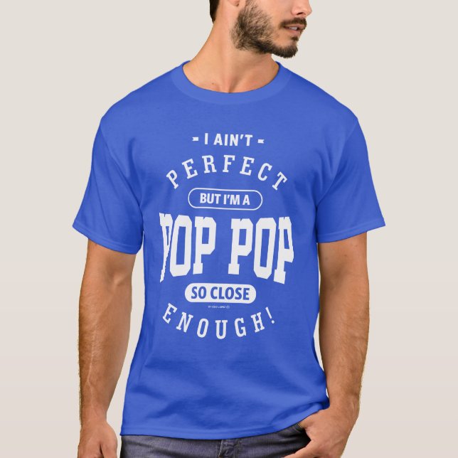 Camiseta Regalo pop pop perfecto (Anverso)