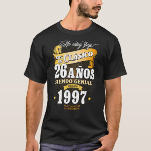 Camiseta Regalo por cumpleaños número 26 para hombres