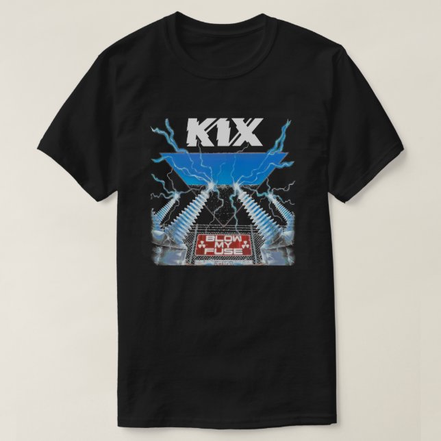 Camiseta Regalo por día Kix me sopló la mecha nuevos regalo (Diseño del anverso)