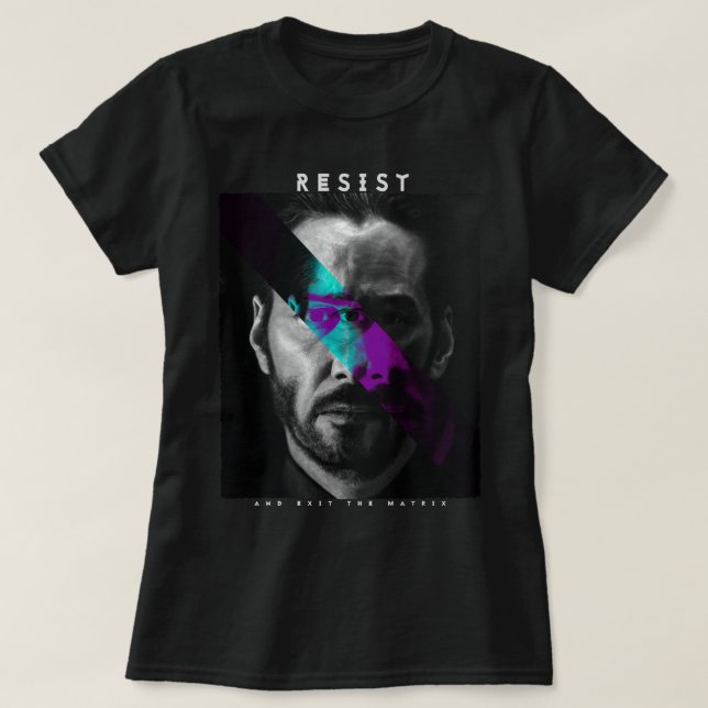 Camiseta Regalo por día para arte de Keanu, que consigue re (Diseño del anverso)