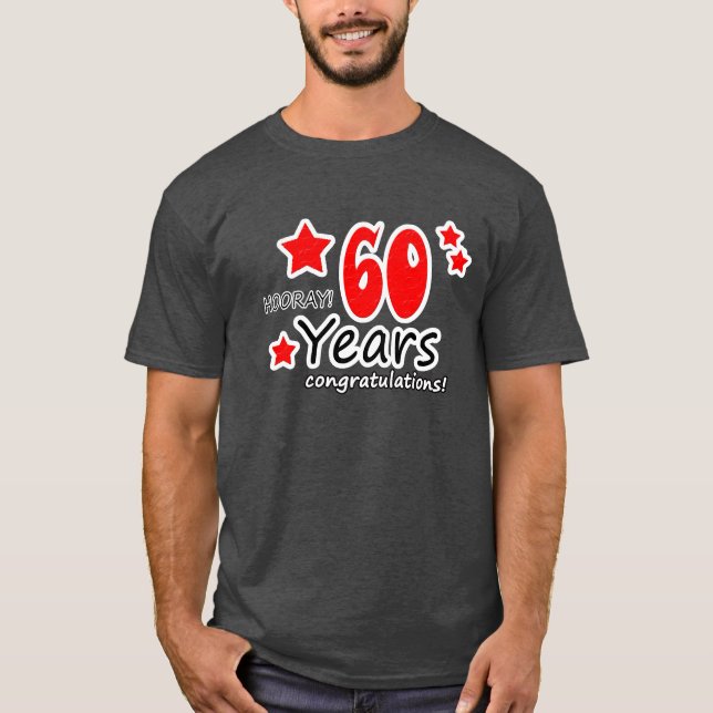 Camiseta Regalo por el 60º aniversario (Anverso)