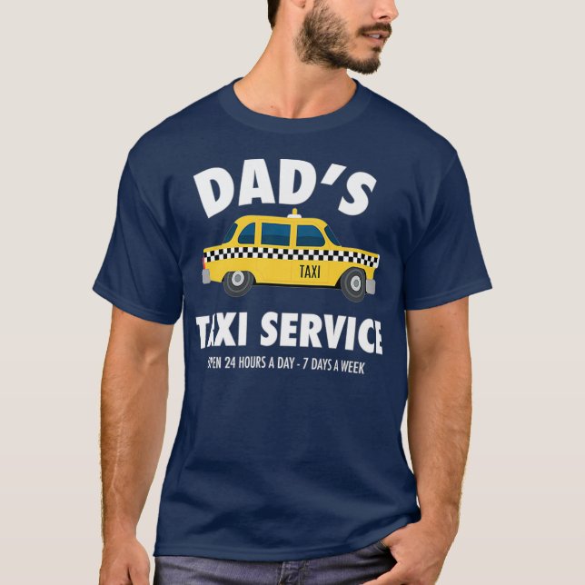 Camiseta Regalo por el Día del Padres por el Servicio de Ta (Anverso)