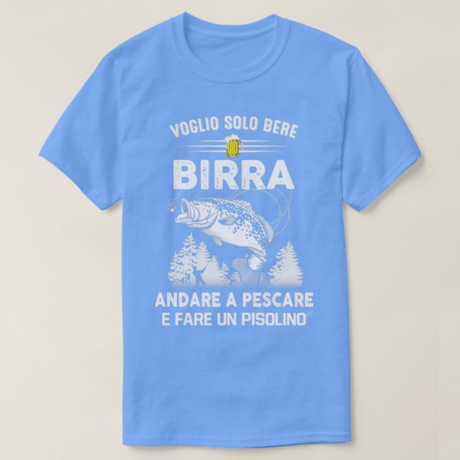 Camiseta Regalo por gli amanti della pesca (Diseño del anverso)