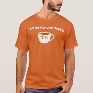 Camiseta Regalo que me hace feliz el té