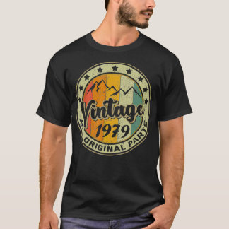 Camiseta Regalo retro de 1979 de 43 años 43 cumpleaños