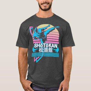 Camiseta Regalo retro de artes marciales japonesas de Shoto