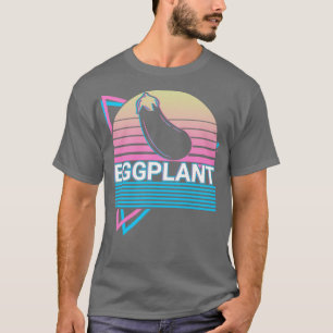 Camiseta Regalo retro de berenjena