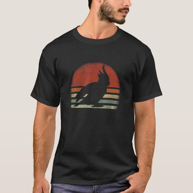 Camiseta Regalo retro de cacatúa (Anverso)