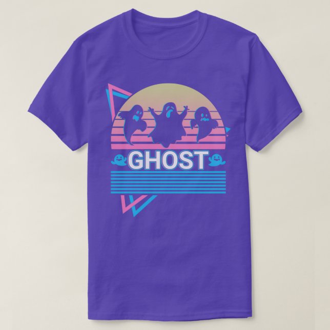 Camiseta Regalo retro de Espíritu fantasma (Diseño del anverso)