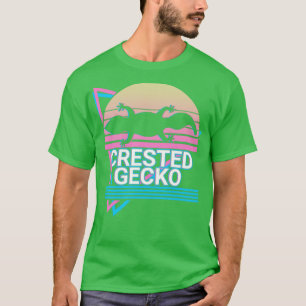 Camiseta Regalo retro de gecko en reposo