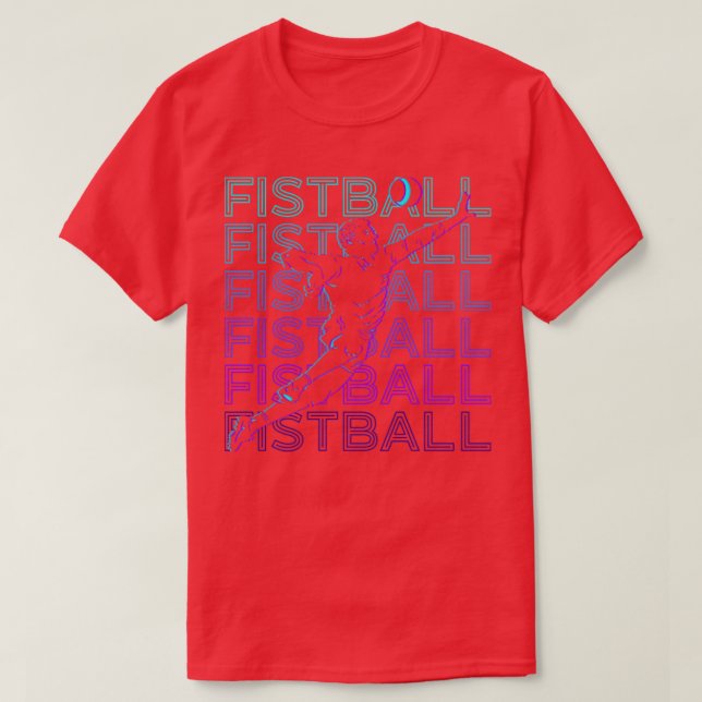 Camiseta Regalo retro de la bola de fuego (Diseño del anverso)