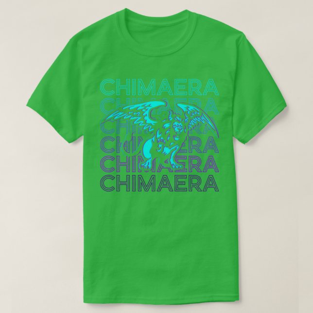 Camiseta Regalo retro de mitología griega antiguo de Chimer (Diseño del anverso)