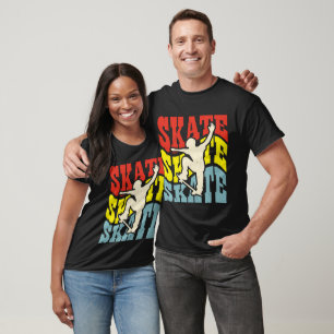 Camiseta Regalo Retro de Monopatín para Monopatín