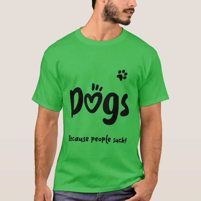 Camiseta Regalo retro de Perro Perro Pasión Uniforme (Anverso)