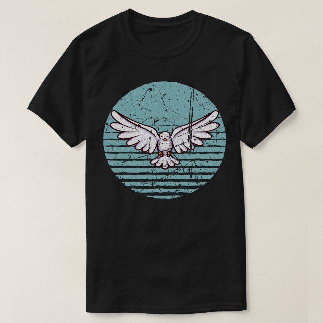 Camiseta Regalo retro de pichón (Diseño del anverso)