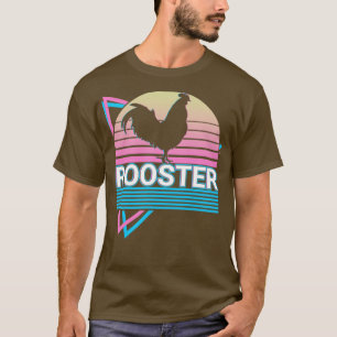 Camiseta Regalo retro de pollo gallo
