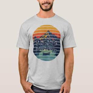 Camiseta Regalo Retro de Terapia de Río en Barco a la Deriv