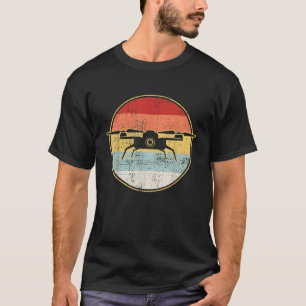Camiseta Regalo Retro Drone Vintage