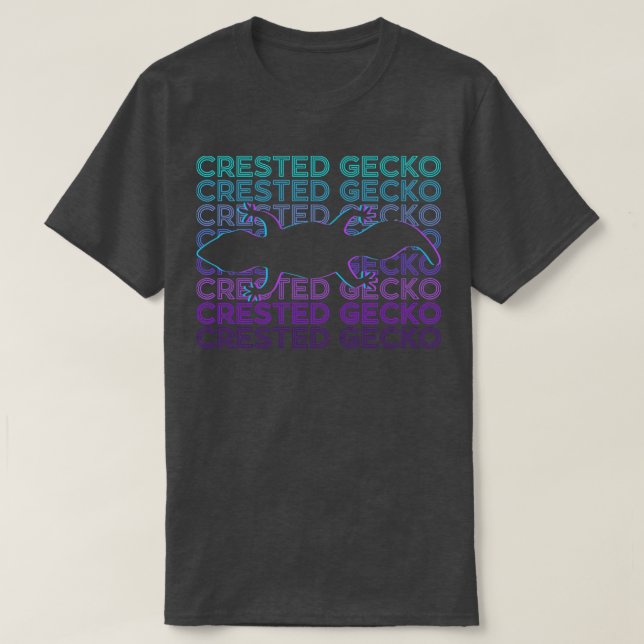 Camiseta Regalo retro Gecko en reposo1 (Diseño del anverso)