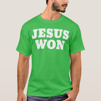 Camiseta regalo retro Jesus Ganó