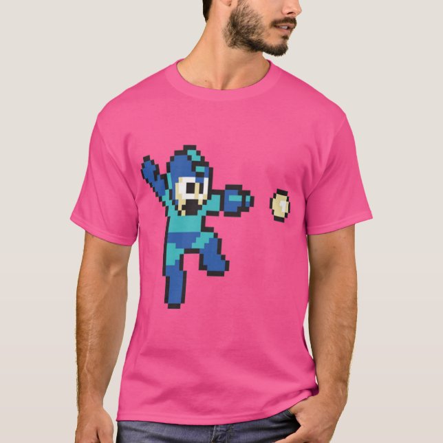 Camiseta regalo retro megaman (Anverso)