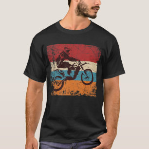 Camiseta Regalo Retro Off Road Motorcycle Motocross Enduro