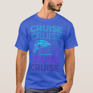 Camiseta Regalo retro para cruceros