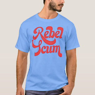 Camiseta Regalo retro REBEL SCUM