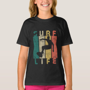Camiseta regalo retro surf surfista