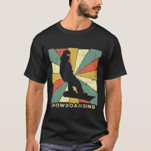 Camiseta Regalo retro vintage de Snowboard