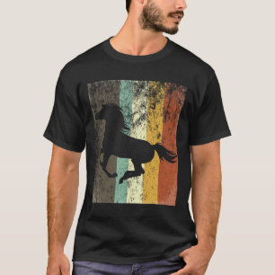 Camiseta Regalo Retro Vintage Horse Lover