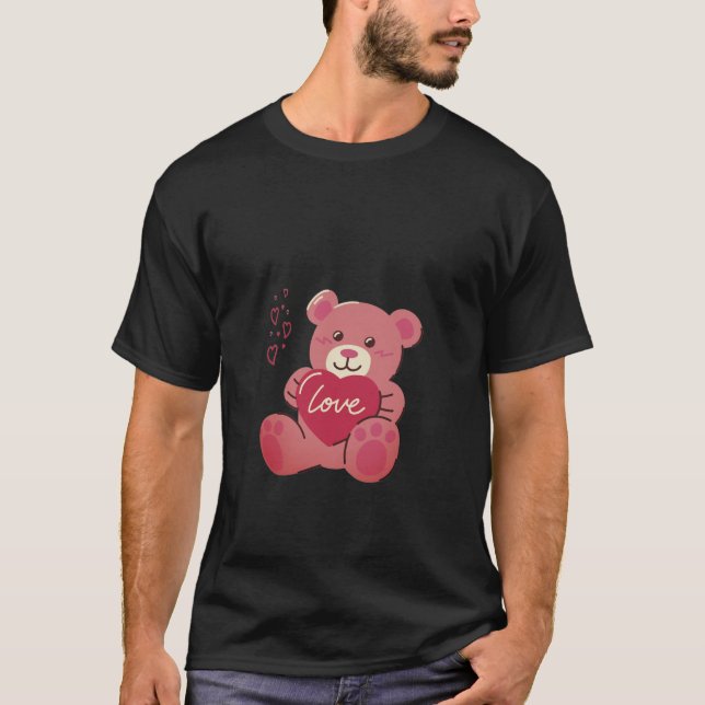 Camiseta Regalo Romántico de San Valentín (Anverso)