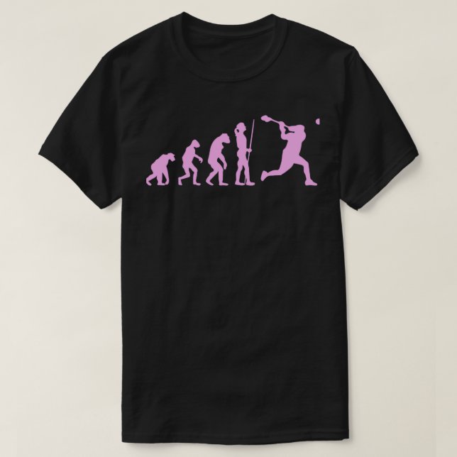 Camiseta Regalo rosa de la evolución de las nietas de Lacro (Diseño del anverso)