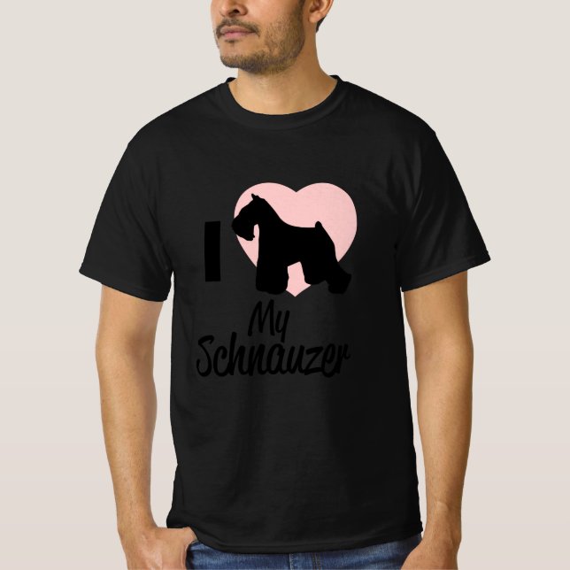 Camiseta Regalo Schnauzer (Anverso)
