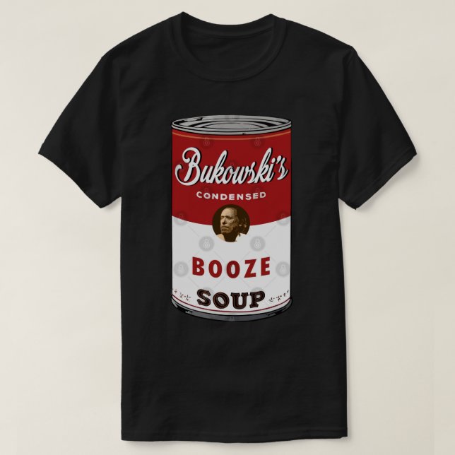 Camiseta Regalo Secreto Charles Bukowski Por Cumpleaños (Diseño del anverso)